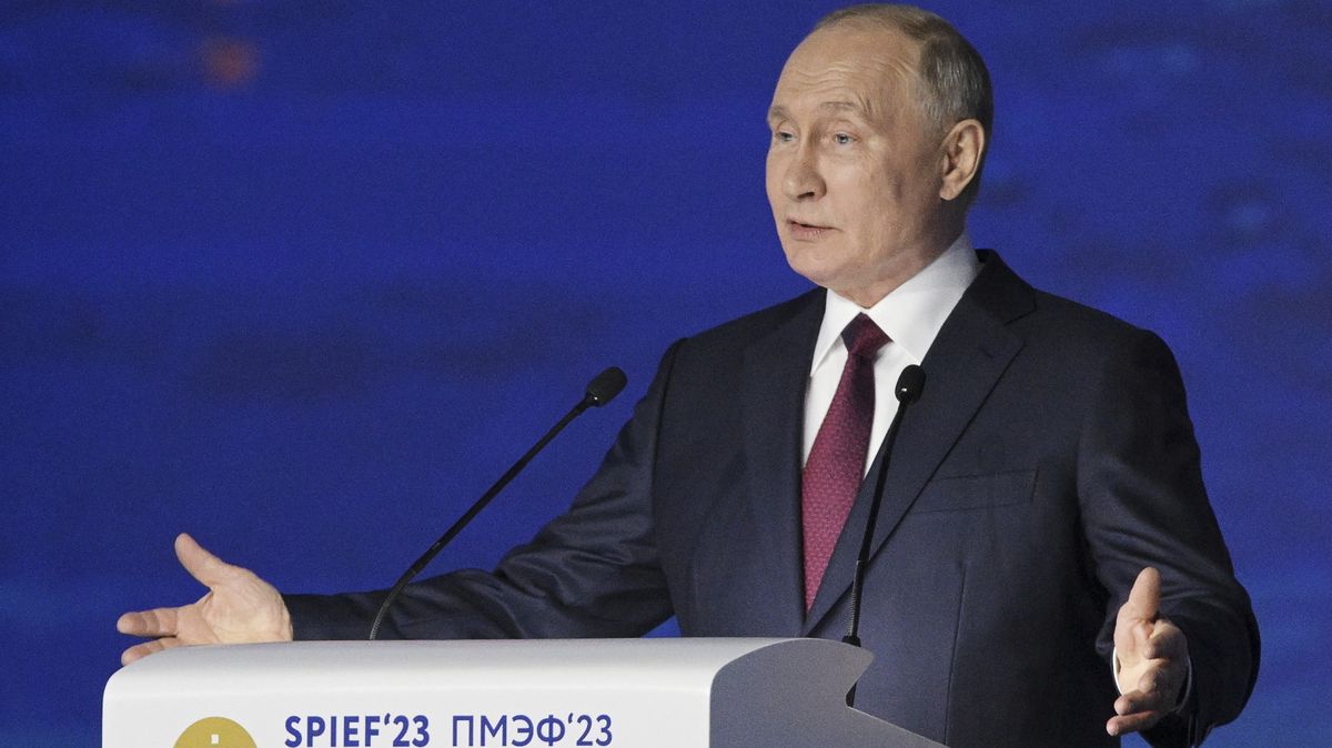 Putin chválí kondici ruské ekonomiky